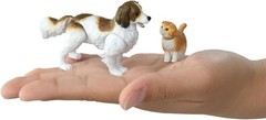 Takara Tomy Animal Set Dog and Cat Action Mini Figures Model Cute Toys