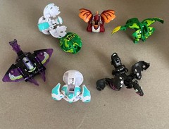 Bakugan Figures Lot Of 7 Varies.