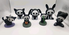 Skelanimals ToyNami Limited 2007-08. 7 Figure Lot.