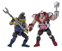 Playmates TMNT x G.I. JOE Mashup Complete Set of 4 Cobra Clash 2-Packs NEW