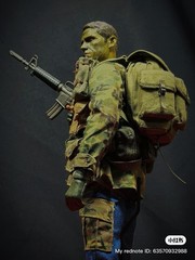 1/6 US ARMY VIETNAM WAR SPECIAL FORCES OPERATOR LRRP BANDIT JOES CUSTOM