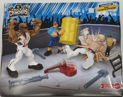 WrestleMania Knuckle Crunchers John Cena The Rock Cody Rhodes 2024 – NEW