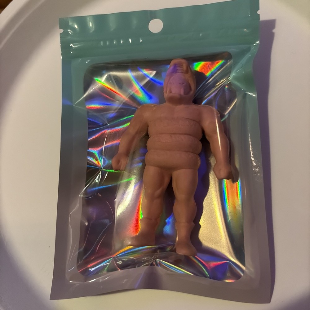LARGE 3.5″ inch Kinnikuman Ultimate M.U.S.C.L.E RARE Keshi Eraser Sneagator
