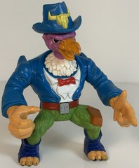 Hasbro BOOT HILL BUZZARD 1991 Wild West Cowboys of Moo Mesa Vintage W/ Hat 4.5″