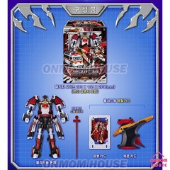 Metal Cardbot W 3 Set Savannard Boodwing Tachy Transformer Robot Korean Toy 2026