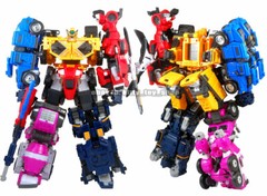 Kids Toy Miniforce Penta X Ranger Vehicle Robot Bot PENTATRON 5 Combiner Figures