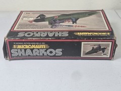 SHARKOS Mego GIG 1979 Micronauts 100% Complete With Box,paperwork Insert Nice!