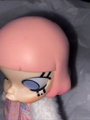 POP MART Molly Peekaboo Molly Series 1:8 Action Figure Cat Pink/White