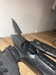 Kenner 1995 Batman Forever 3 in 1 Batmobile Batwing Plane Parts Incomplete AS IS
