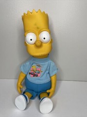 Vintage Bart Simpson 16″ Plush Doll 20th Century Fox Matt Groening Dan Dee 1990