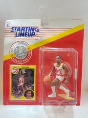 1991 STARTING LINEUP KENNER NIP SPUD WEBB ATLANTA HAWKS FREE SHIPPING