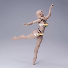 Notaman NT-04 1/12 Female Super Flexible Joint Girl Body & Head 6” Figure Model