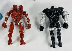 Lot of 7 REAL STEEL 5” Action Figures Robots Atom Zeus Midas Noisy Boy