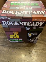 TMNT Kidrobot Rocksteady SDCC Exclusive Collectible Vinyl Art 🐢🔥 Free Shipping