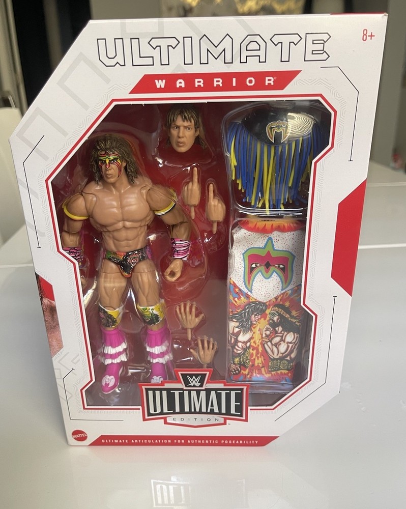 WWE Ultimate Edition Series 15 “The Ultimate Warrior” 6.5″ Mattel Figure WWF NEW