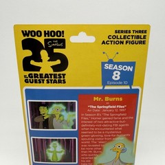 NECA Simpsons Mr Burns Glow In The Dark Figure 25th Anniversary 2014 Rare New