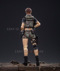 JOYTOY CF Woman Short Hair 1/18 Action Figure Model Military 10.5cm