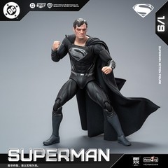 【US In-Stock】HIPLAY Fondjoy Black Superman 2.0 DC1026 Action Figure
