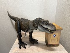 Jurassic Park Hammond Collection Outhouse Chaos T-Rex SDCC Exclusive -Loose READ