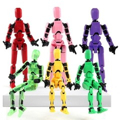 New Titan 13 Action Figures T13 Figure 3D Printed Multi-Jointed Movable Lucky 13