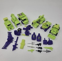 1985 Vintage G1 Transformers Devastator Gift Set W/ Original Box Constructicons