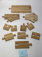 Huge Wooden Train Track Lot Approx. 101 Pieces Melissa & Doug Thomas And Brio