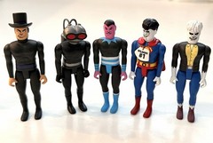 DC Direct Pocket Super Heroes 15 Figure Lot Flash Green Lantern Legion of Doom
