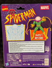 Marvel Legends Mysterio Retro Cardback 6″ Spider-Man Animated Walmart Exclusive