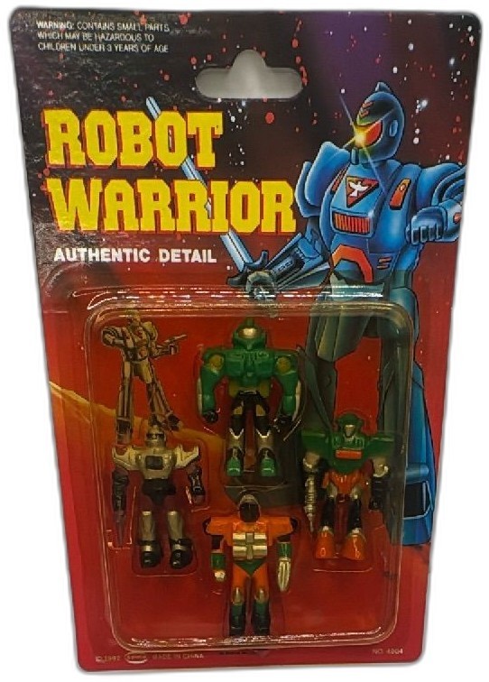 1992 Soma Robot Warrior Action Figure Set Authentic Detail 5 Pack Vintage Toys