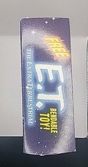 ET The Extraterrestrial Movie Bendable Toy Kraft Macaroni and Cheese NIB