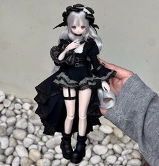 Pre-Sale Saturday Girls Cutie Raven 7.9In Bjd 1/6 Dressable Action Figure Gift