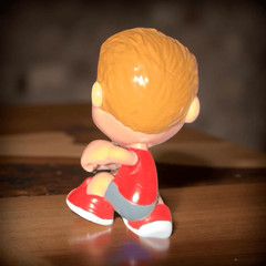 Bonkers Ninja Kidz Mystery Ball Ashton Myler Figure 2.5” A48