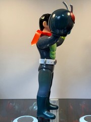 Medicom Toy Toei Retro Sofubi Kamen Rider Original Manga Color Mask Ver Japan