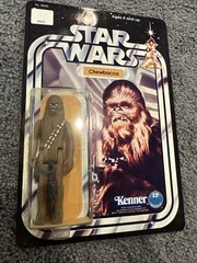 Star Wars Chewbacca Vintage Original Figure CUSTOM-12 Back ANH ORIGINAL GUN READ