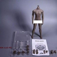 JIAOU DOLL 1/6 Seamless Male Body Doll Male Figure Fit 12″ Phicen Hot Toys
