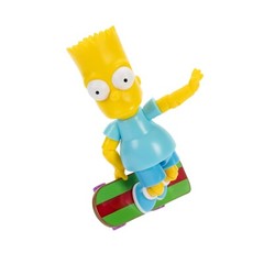 Bart w/ Blue Shirt – The Simpsons 5″ Articulated Figure Wave 4 by Jakks Pacific