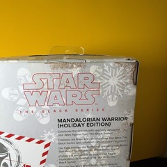 Hasbro Star Wars Mandalorian Warrior Holiday Edition Black Series