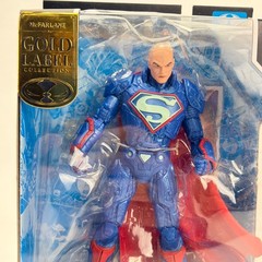McFarlane DC Multiverse Lex Luthor Power Suit Blue Red Gold Label Action Figure