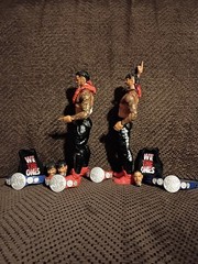 Usos Jimmy Jey Ultimate Edition Ringside WWE figures READ WWE Brock elite