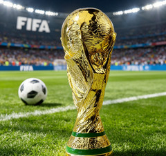 FIFA World Cup Trophy Replica Resin Soccer Football Fans Gift Multiple Sizes