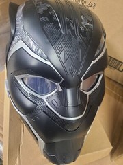 DMG BOX Marvel Legends Gear Black Panther Electronic Life Size Roleplay Helmet