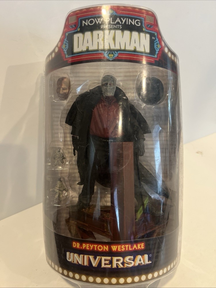 SOTA Toys Now Playing Presents Series 1 Darkman Dr. Peyton Westlake Boxed
