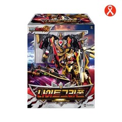 Metal Cardbot W Night Griffon Transformer Robot Jet Aircraft Korean Toy Figure
