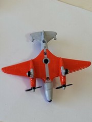 Disney Pixar Planes Bulldog Diecast Mattel X9467 (4″in. L × 1.5″in. H)
