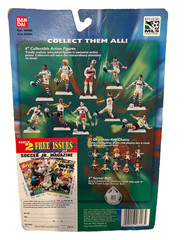MLS Soccer Figure Carlos Valderrama Tampa Bay Mutiny 1996 NEW Bandai