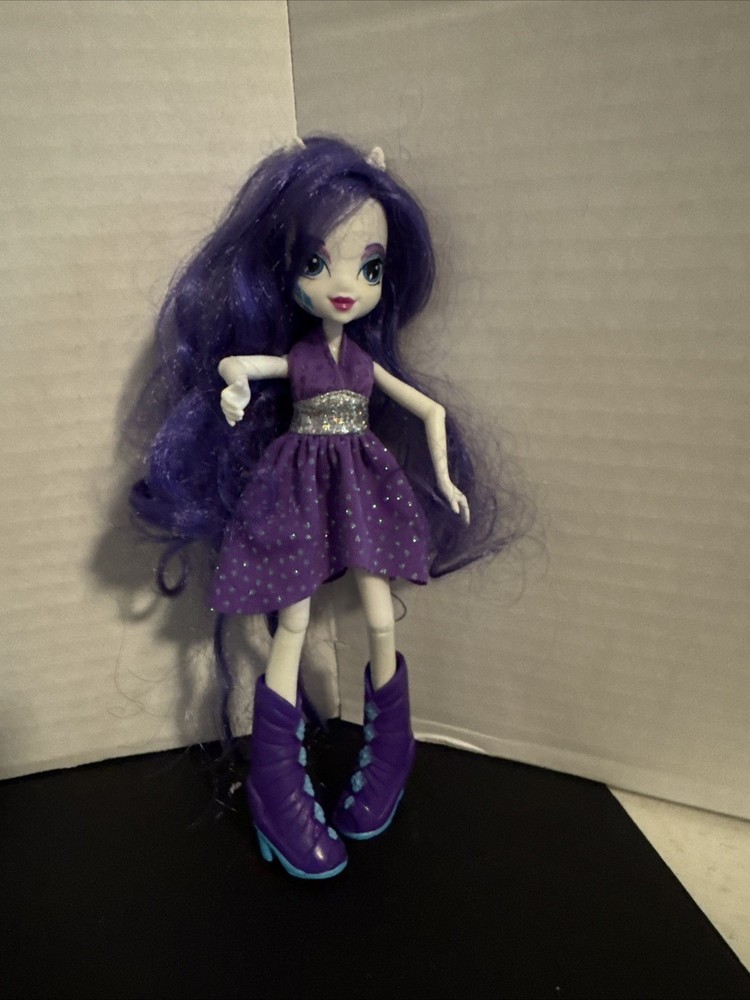 My Little Pony Equestria Girls 9″ Rarity Purple Hair Doll 2012