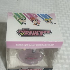 The Powerpuff Girls Bubbles Mini Bobble Head Figure Culture Fly Collectible NEW