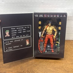 NECA RAMBO FIRST BLOOD FIGURE Reel Toys Sylvester Stallone NECA