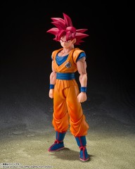 Bandai S.H.Figuarts Dragon Ball Super Super Saiyan God Goku God Aura Figure NEW