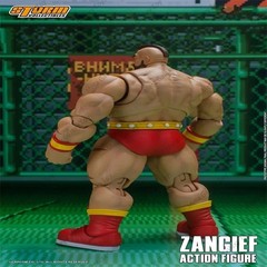 Storm Toys 1/12 ZANGIEF Street Fighter 2 Series Action Figure Full Set 6″ Fig